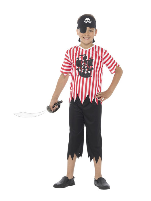 Jolly Pirate Boy Child's Costume - The Ultimate Balloon & Party Shop