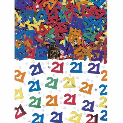 Birthday Table Confetti - Various Ages - The Ultimate Balloon & Party Shop