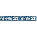 21st Birthday Banner - The Ultimate Balloon & Party Shop