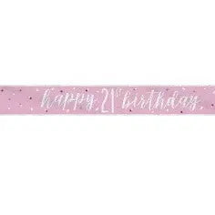 21st Birthday Banner The Ultimate Balloon And Party Shop Cheltenham & Gloucester Balloons & Fancy Dress 