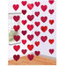 Valentines Day Red Heart String Decoration - The Ultimate Balloon & Party Shop