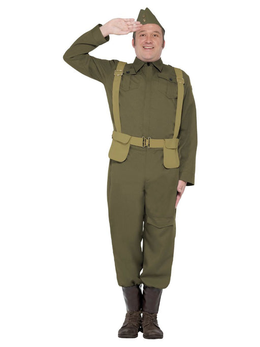 1940's Home Guard Private Costume - The Ultimate Balloon & Party Shop