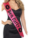 Hen Party Sash - Pink/Black - The Ultimate Balloon & Party Shop