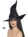 Dangling Spider Witch Hat - The Ultimate Balloon & Party Shop