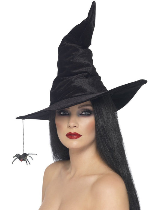 Dangling Spider Witch Hat - The Ultimate Balloon & Party Shop