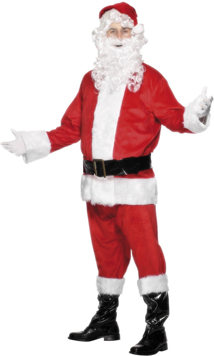 Deluxe Plush Santa Suit - The Ultimate Balloon & Party Shop