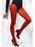 Opaque Coloured Tights - Red - The Ultimate Balloon & Party Shop
