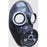 Gas Mask - Silver Eye Rims