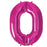 Number 0 Foil Balloon Hot Pink - The Ultimate Balloon & Party Shop