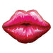 30” Kissy Lips Shaped Foil Balloon The Ultimate Balloon And Party Shop Cheltenham & Gloucester Balloons & Fancy Dress 