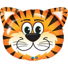 30” Tiger Head Foil Balloon The Ultimate Balloon And Party Shop Cheltenham & Gloucester Balloons & Fancy Dress 