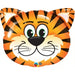 30” Tiger Head Foil Balloon The Ultimate Balloon And Party Shop Cheltenham & Gloucester Balloons & Fancy Dress 