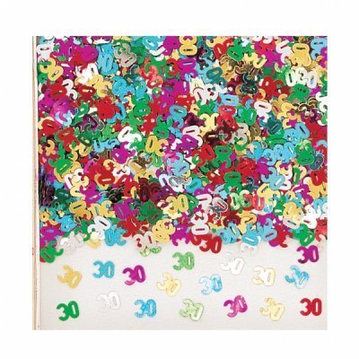 Birthday Table Confetti - Various Ages - The Ultimate Balloon & Party Shop