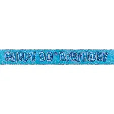 30th Birthday Banner The Ultimate Balloon And Party Shop Cheltenham & Gloucester Balloons & Fancy Dress 