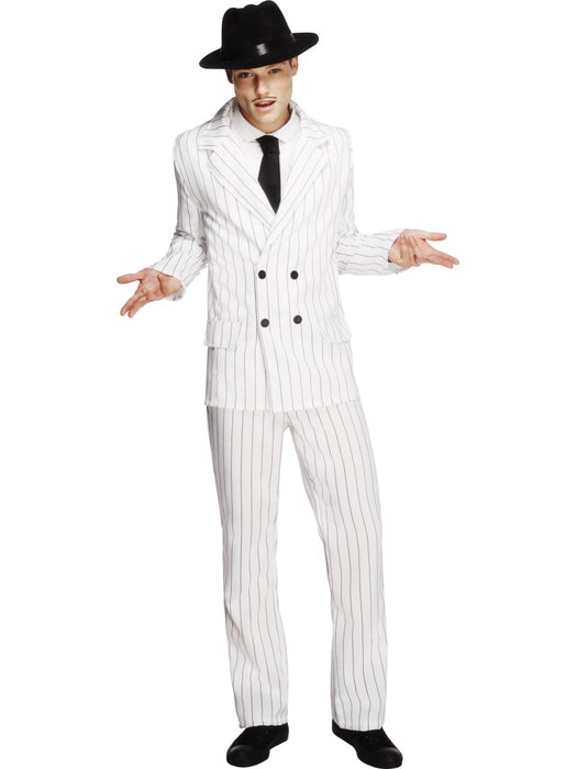 Fever White Gangster Costume - The Ultimate Balloon & Party Shop