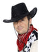 Cowboy Black Stitch Hat - The Ultimate Balloon & Party Shop