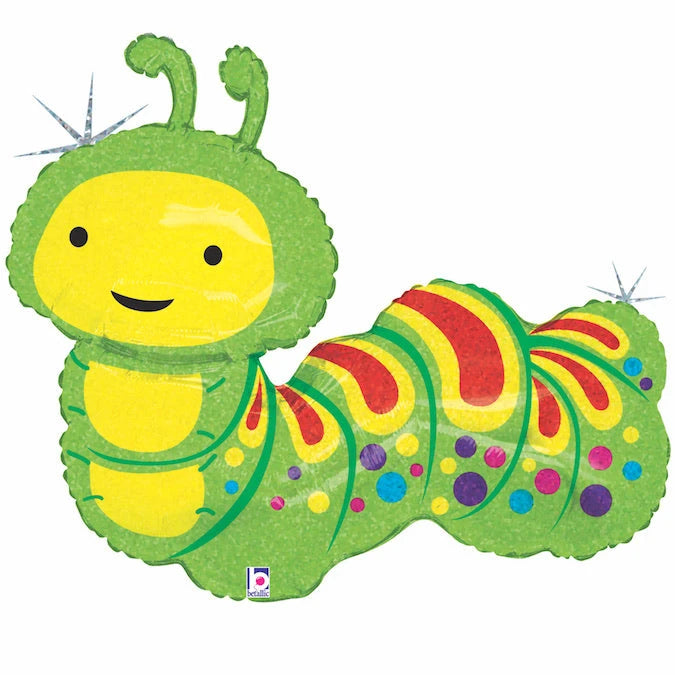 32" Caterpillar Shaped Foil Balloon The Ultimate Balloon And Party Shop Cheltenham & Gloucester Balloons & Fancy Dress 