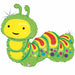 32" Caterpillar Shaped Foil Balloon The Ultimate Balloon And Party Shop Cheltenham & Gloucester Balloons & Fancy Dress 