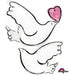 32” Foil Dove Large Printed Balloon The Ultimate Balloon And Party Shop Cheltenham & Gloucester Balloons & Fancy Dress 