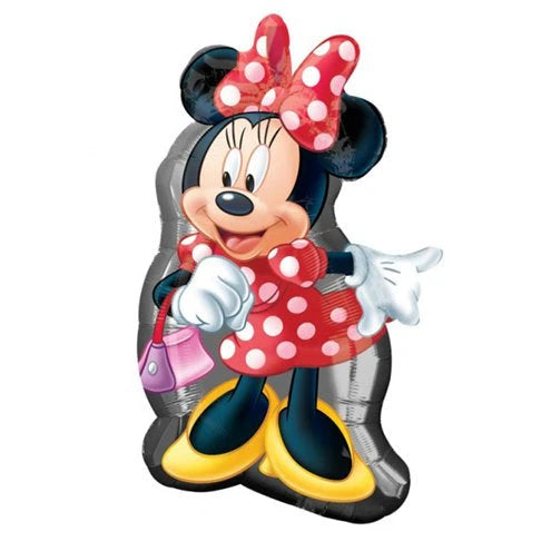 32" Foil Minnie Mouse Disney Large Shape Balloon The Ultimate Balloon And Party Shop Cheltenham & Gloucester Balloons & Fancy Dress 