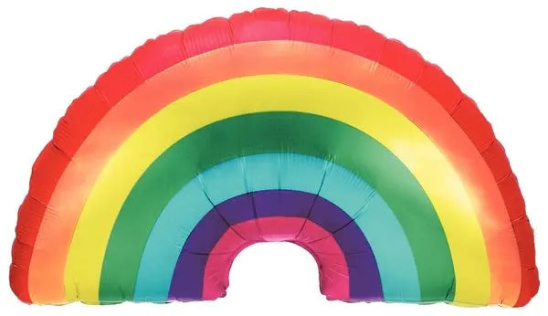 32” Foil Rainbow Shape Balloon - Bright The Ultimate Balloon And Party Shop Cheltenham & Gloucester Balloons & Fancy Dress 