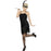 1920s Great Gatsby Fringed Flapper Dress Costume - The Ultimate Balloon & Party Shop