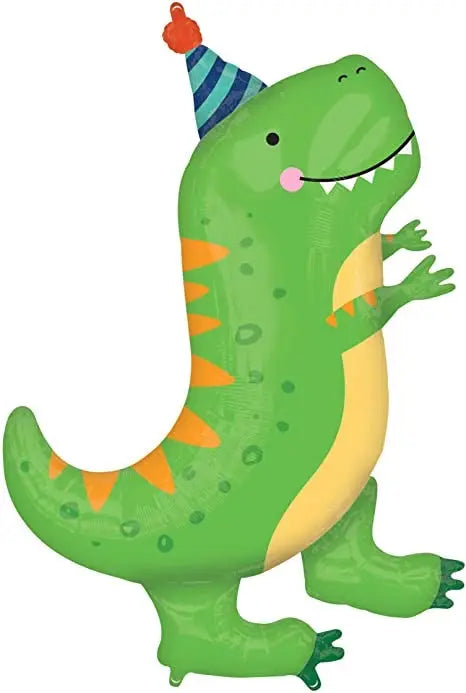 34” Foil Dinosaur Party Large Balloon The Ultimate Balloon And Party Shop Cheltenham & Gloucester Balloons & Fancy Dress 