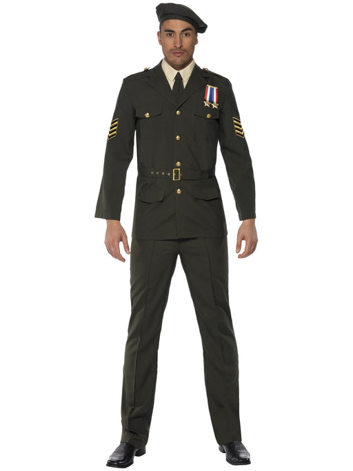 1940's Wartime Officer Costume - The Ultimate Balloon & Party Shop