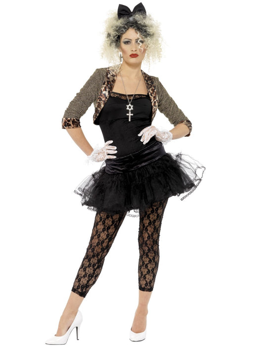 1980's Madonna Wild Child (Black) Costume - The Ultimate Balloon & Party Shop