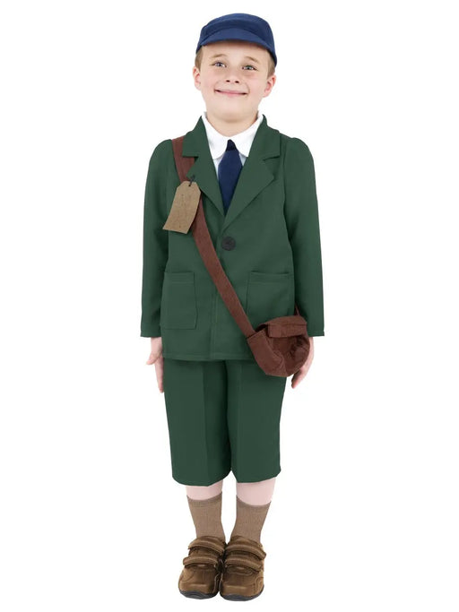 WW2 Evacuee Boy Children's Costume - The Ultimate Balloon & Party Shop