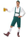 Oktoberfest Lederhosen Green Costume - The Ultimate Balloon & Party Shop