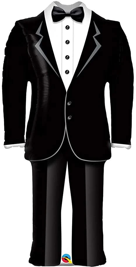 39" Foil Tuxedo Shaped Large Printed Balloon The Ultimate Balloon And Party Shop Cheltenham & Gloucester Balloons & Fancy Dress 