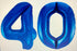 Age 40 Number Foil Balloons - The Ultimate Balloon & Party Shop