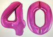 Age 40 Number Foil Balloons - The Ultimate Balloon & Party Shop