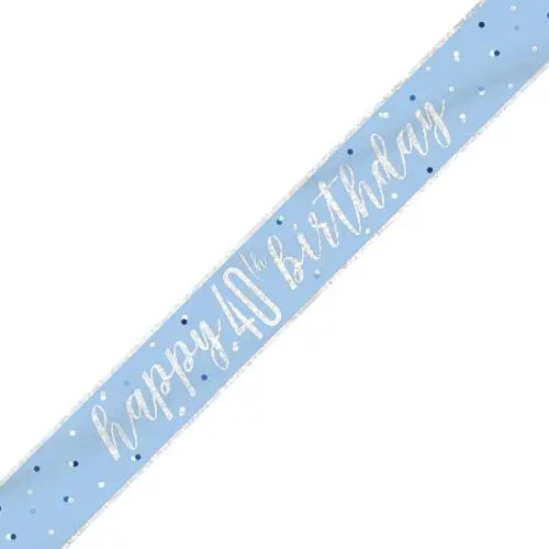 40th Birthday Banner The Ultimate Balloon And Party Shop Cheltenham & Gloucester Balloons & Fancy Dress 