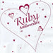40th Ruby Anniversary Napkins The Ultimate Balloon And Party Shop Cheltenham & Gloucester Balloons & Fancy Dress 