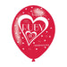 40th Wedding Anniversary Printed Balloons 6 Pack The Ultimate Balloon And Party Shop Cheltenham & Gloucester Balloons & Fancy Dress 