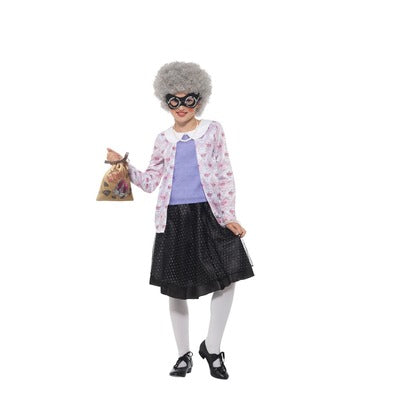 David Walliams Gangsta Granny Children's Costume - The Ultimate Balloon & Party Shop