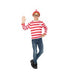 Where's Wally Instant Kit Children's Costume - The Ultimate Balloon & Party Shop