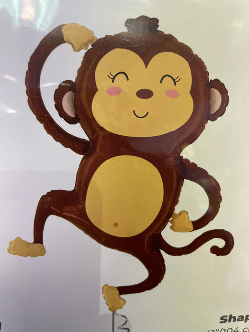 41” Monkey Foil Balloon The Ultimate Balloon And Party Shop Cheltenham & Gloucester Balloons & Fancy Dress 