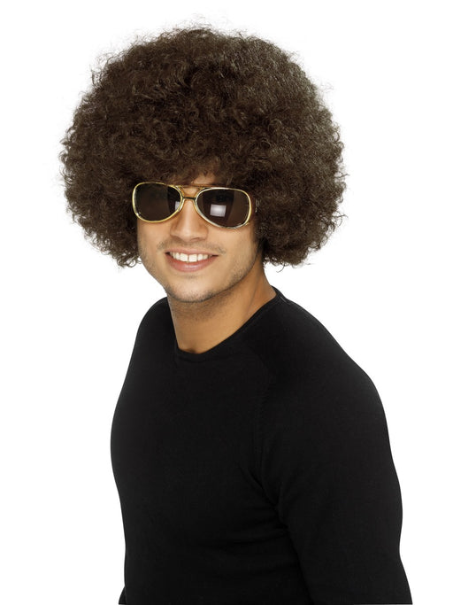 1970's Afro Brown Wig - The Ultimate Balloon & Party Shop