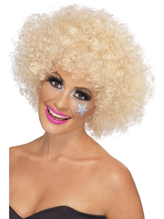 1970's Afro Blonde Wig - The Ultimate Balloon & Party Shop