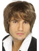 Boy Band Male Brown Wig - The Ultimate Balloon & Party Shop