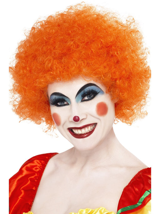 Clown Afro Orange Wig - The Ultimate Balloon & Party Shop
