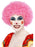 Clown Afro Pink Wig - The Ultimate Balloon & Party Shop