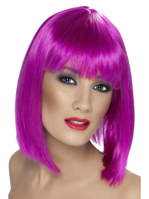 Glam Purple Female Wig - The Ultimate Balloon & Party Shop