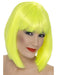 Glam Neon Yellow Female Wig - The Ultimate Balloon & Party Shop