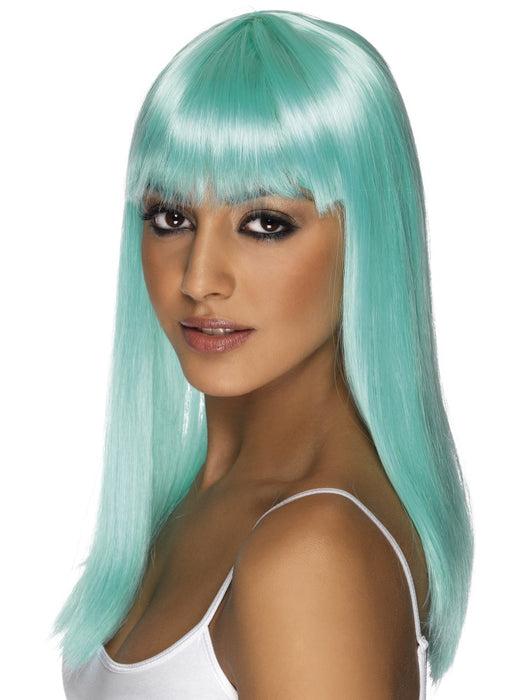 Glamourama Aqua Female Wig - The Ultimate Balloon & Party Shop