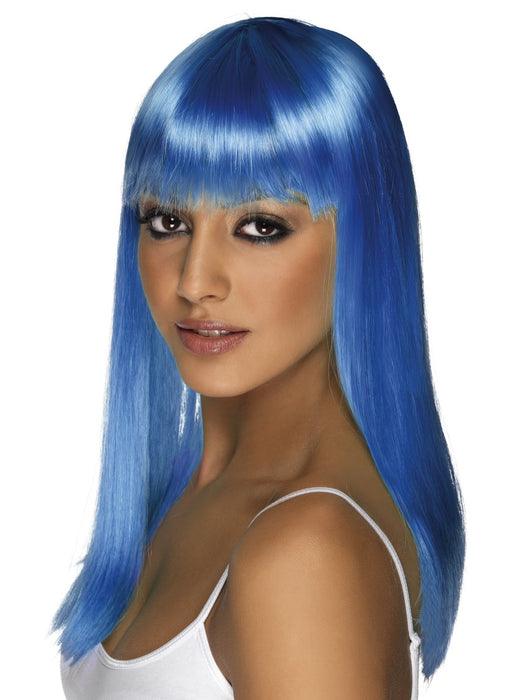 Glamourama Blue Female Wig - The Ultimate Balloon & Party Shop
