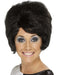 1960's Beehive Black Wig - The Ultimate Balloon & Party Shop